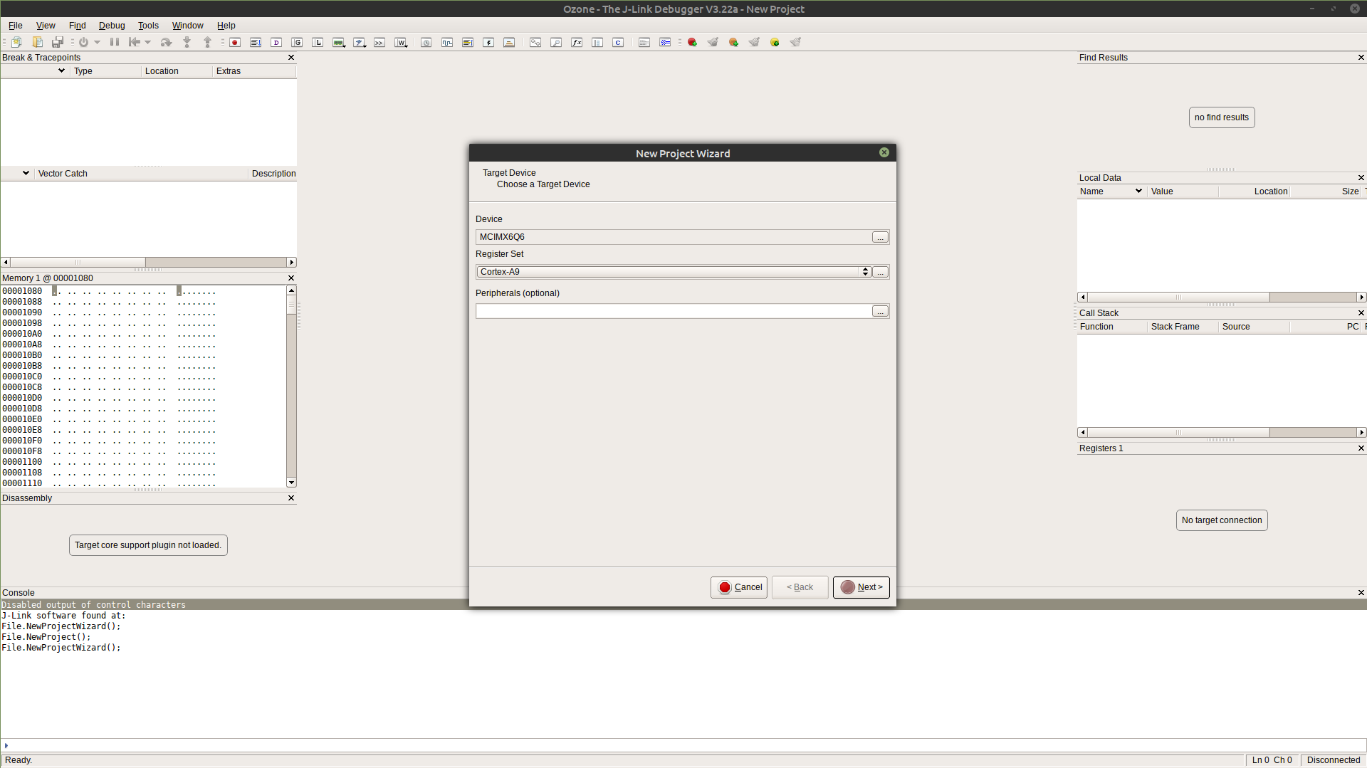 "Debugging HW Platforms Using Segger Tools - Ozone Setup 1"