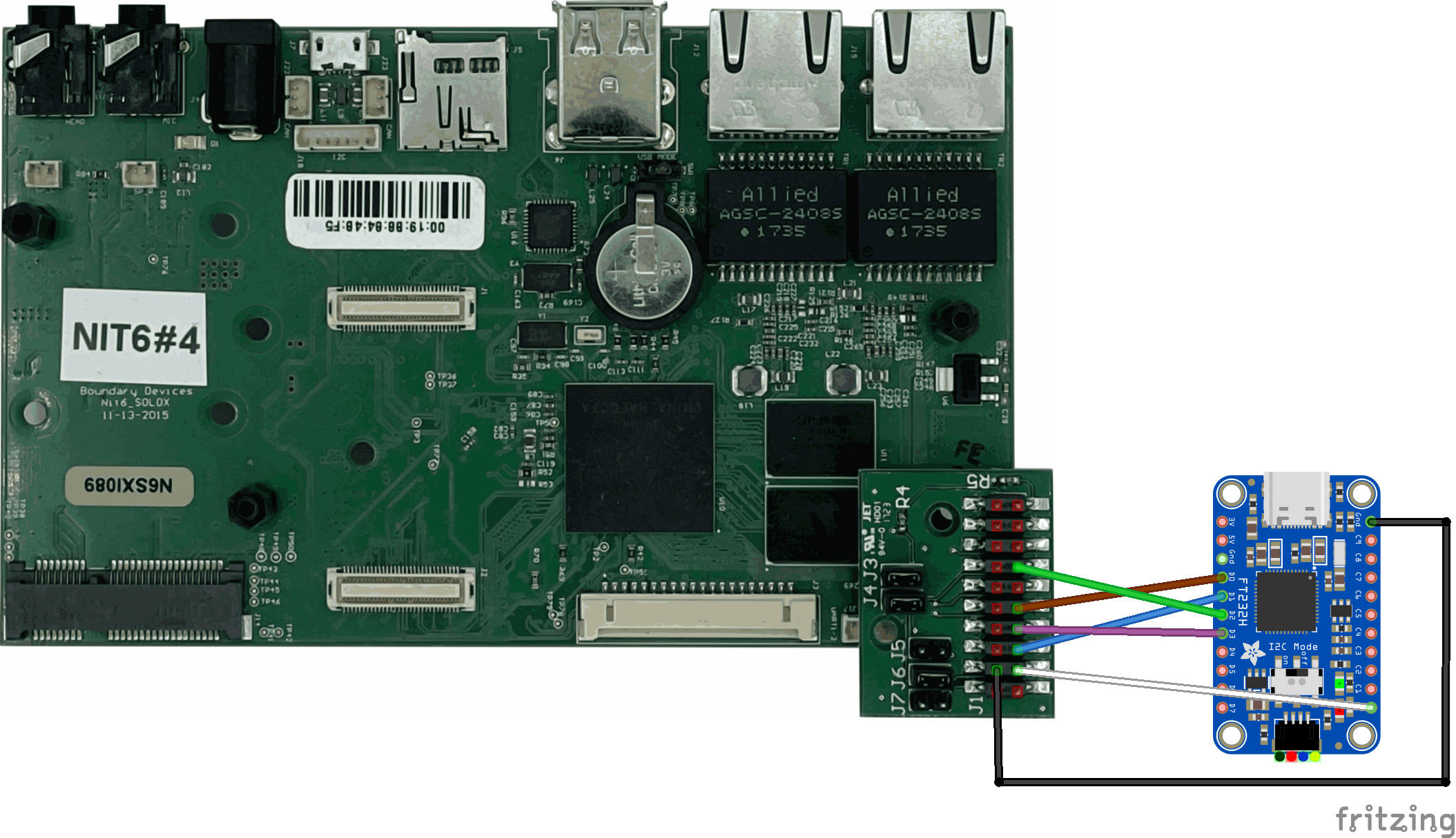 "Nitrogen6_SoloX - HW Setup JTAG"