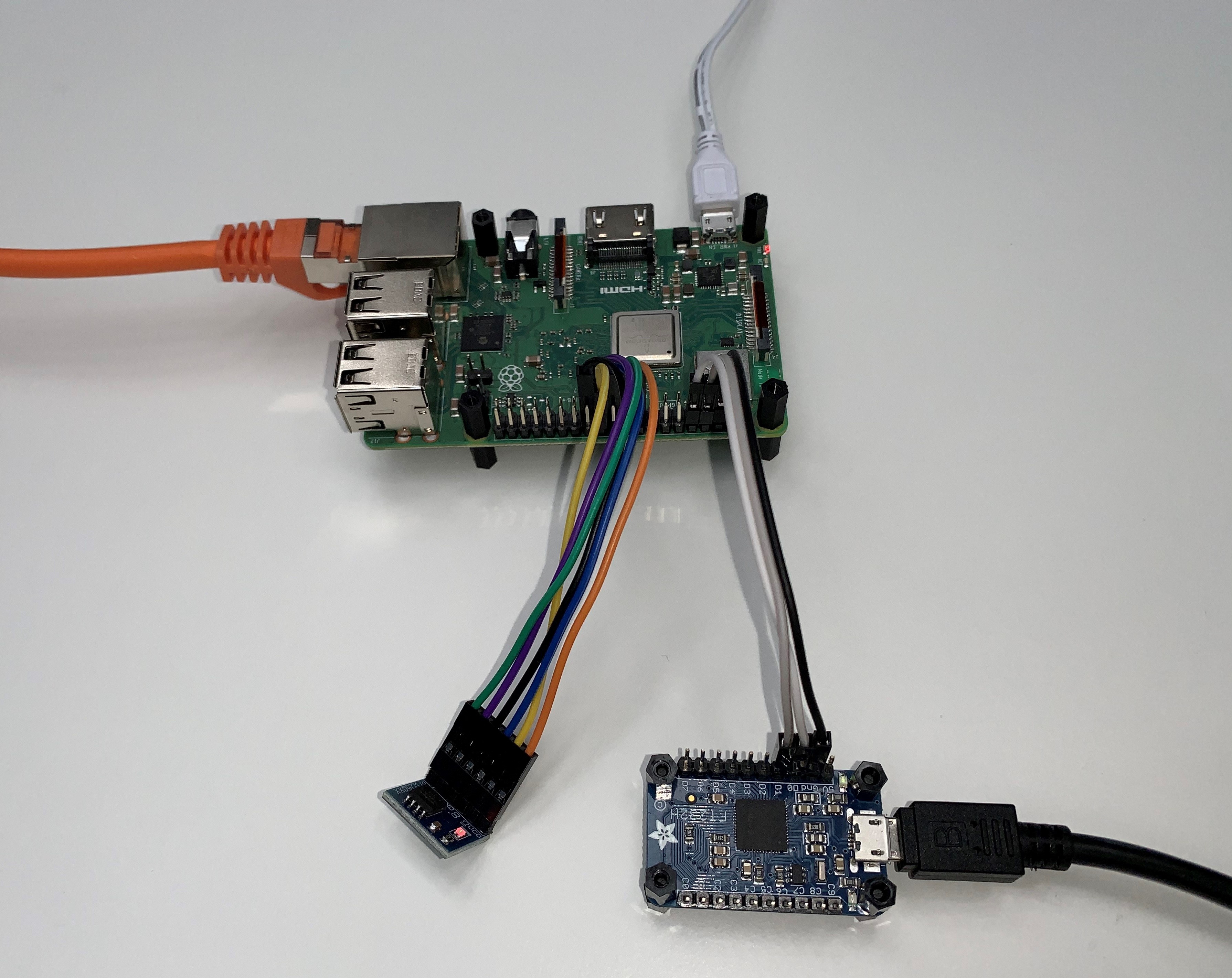 "RPi3B+ - UART Adapter Setup 1"